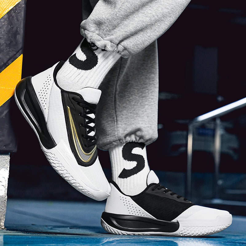 Tênis Nike Precision VII NBR - Branco - Preto