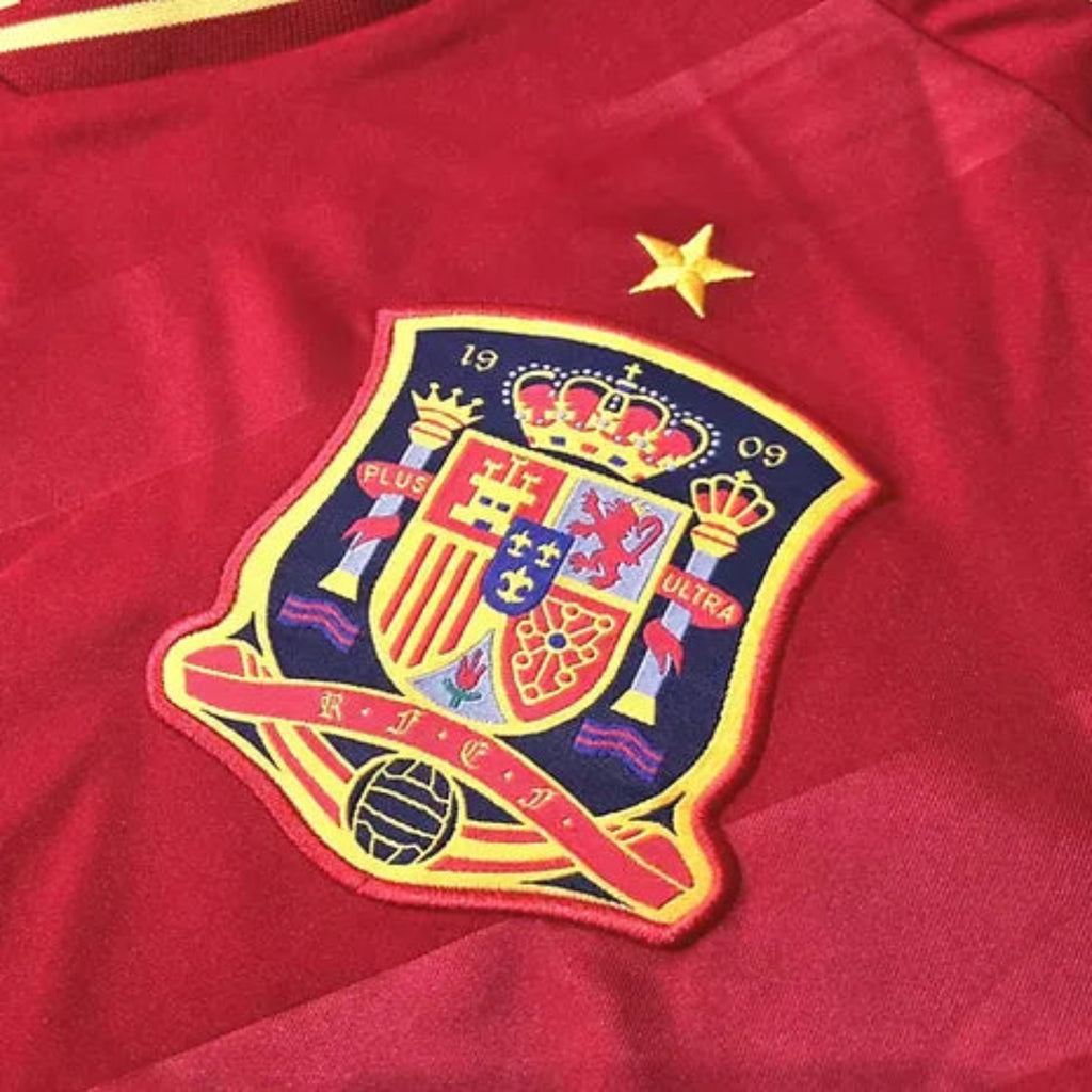 Camisa Seleção da Espanha Home Retrô 2012