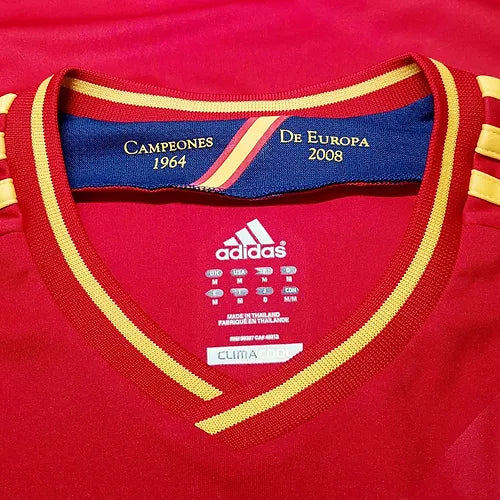 Camisa Seleção da Espanha Home Retrô 2012
