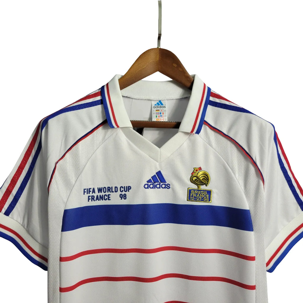 Camisa Seleção da França Away Retrô 1998
