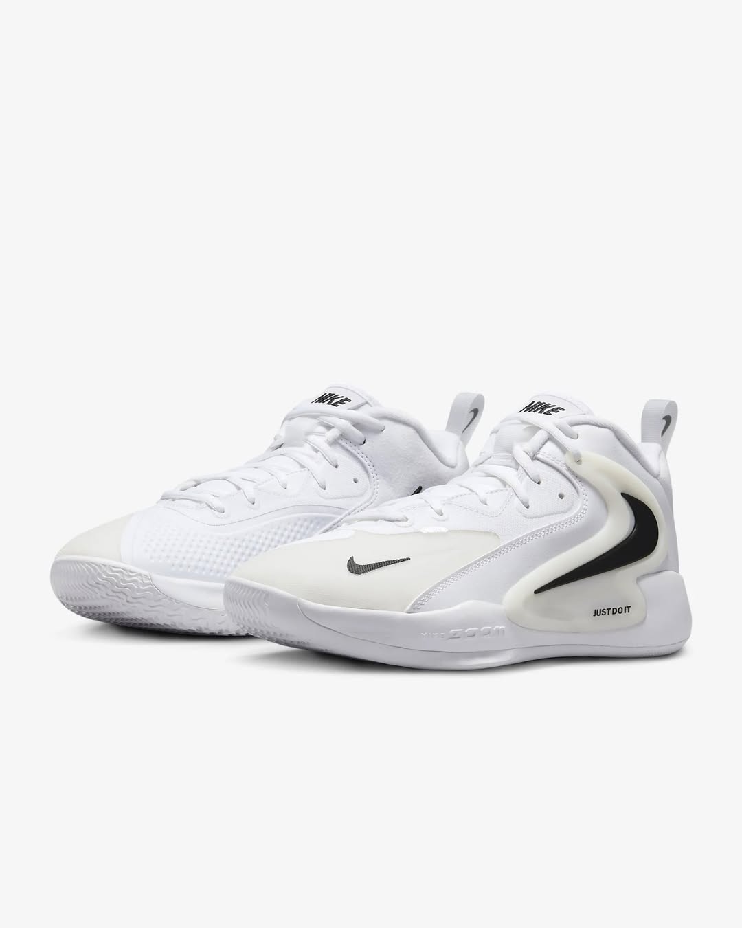 Tênis Nike HyperSet 2 Vôlei - Branco - Preto