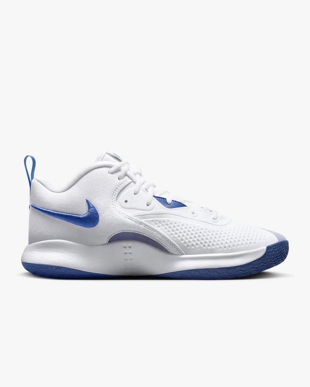 Tênis Nike HyperSet 2 Vôlei - Branco - Azul