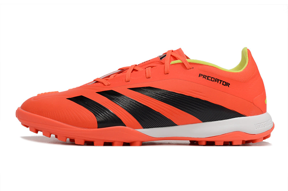 Chuteira Adidas Predator Society Elite - Laranja/Preto