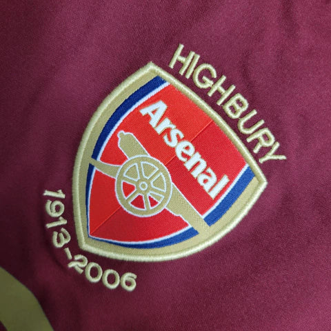 Camisa Arsenal Home Retrô 05/06
