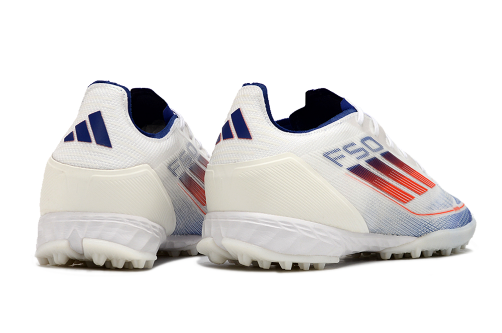 Chuteira Adidas F50 Elite Society - Branco/Azul
