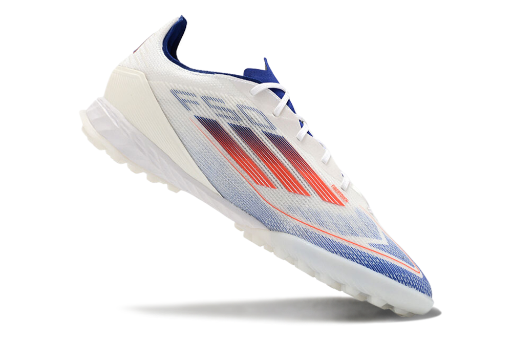 Chuteira Adidas F50 Elite Society - Branco/Azul