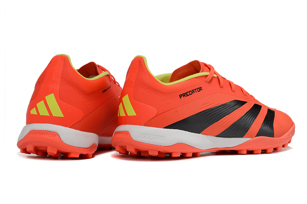 Chuteira Adidas Predator Society Elite - Laranja/Preto