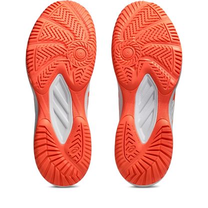 Tênis ASICS Upcourt 6 - Branco/Laranja