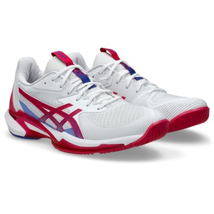 Tênis ASICS Solution Speed Ff 3 - Branco/Rosa
