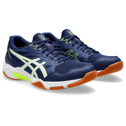 Tênis ASICS Gel-Rocket 11 - Azul/Amarelo