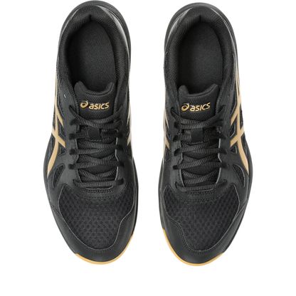 Tênis ASICS Upcourt 6 - Preto/Dourado