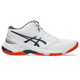Tênis ASICS Netburner Ballistic FF MT 3 - Masculino - Branco/Azul