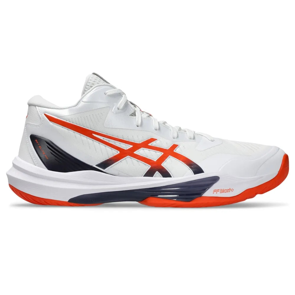 Tênis ASICS Sky Elite FF MT 3 Masculino Vôlei - Branco/Laranja