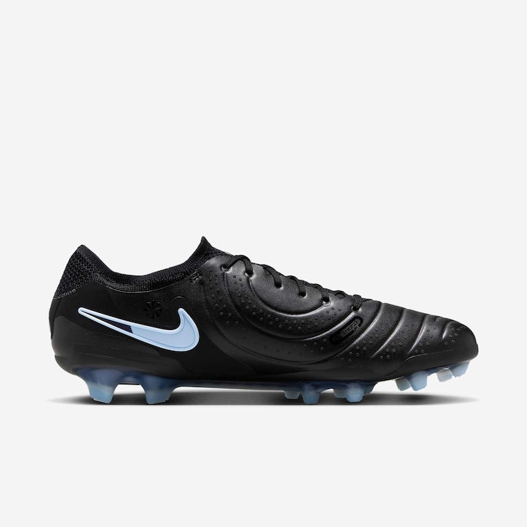 Chuteira Nike Tiempo 10 Elite Campo - Azul - Preto