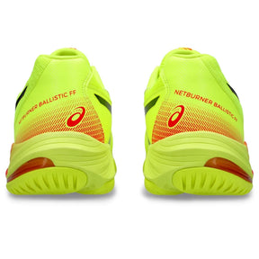 Tênis ASICS Netburner Ballistic FF 3 Paris Masculino Vôlei - Amarelo/Preto