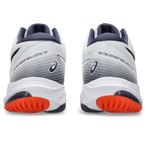Tênis ASICS Netburner Ballistic FF MT 3 - Masculino - Branco/Azul
