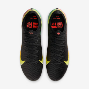 Chuteira Nike Air Zoom Mercurial Vapor 16 Elite Vini Jr Campo - Preto