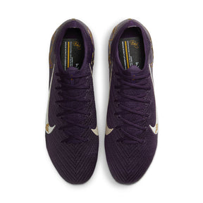 Chuteira Nike Zoom Mercurial Vapor 16 Elite KM Campo - Roxo