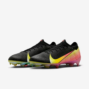Chuteira Nike Air Zoom Mercurial Vapor 16 Elite Vini Jr Campo - Preto