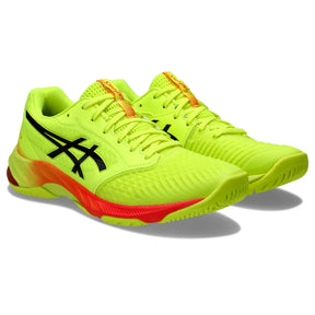Tênis ASICS Netburner Ballistic FF 3 Paris Masculino Vôlei - Amarelo/Preto