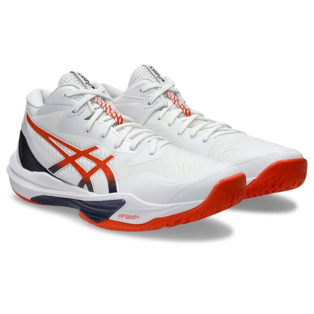 ASICS FF Blast+ ホワイト/オレンジ Tênis ASICS Sky Elite FF MT 3 - Branco - Laranja – Zene Sports