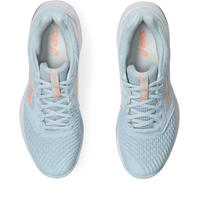 Tênis ASICS Netburner Ballistic FF 3 Feminino Vôlei - Azul/Laranja