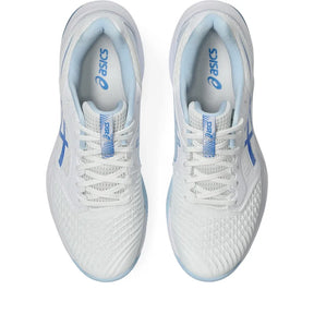 Tênis ASICS Netburner Ballistic FF 3 Vôlei Feminino - Branco/Azul