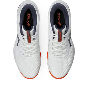Tênis ASICS Netburner Ballistic FF MT 3 - Masculino - Branco/Azul