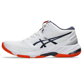 Tênis ASICS Netburner Ballistic FF MT 3 - Masculino - Branco/Azul