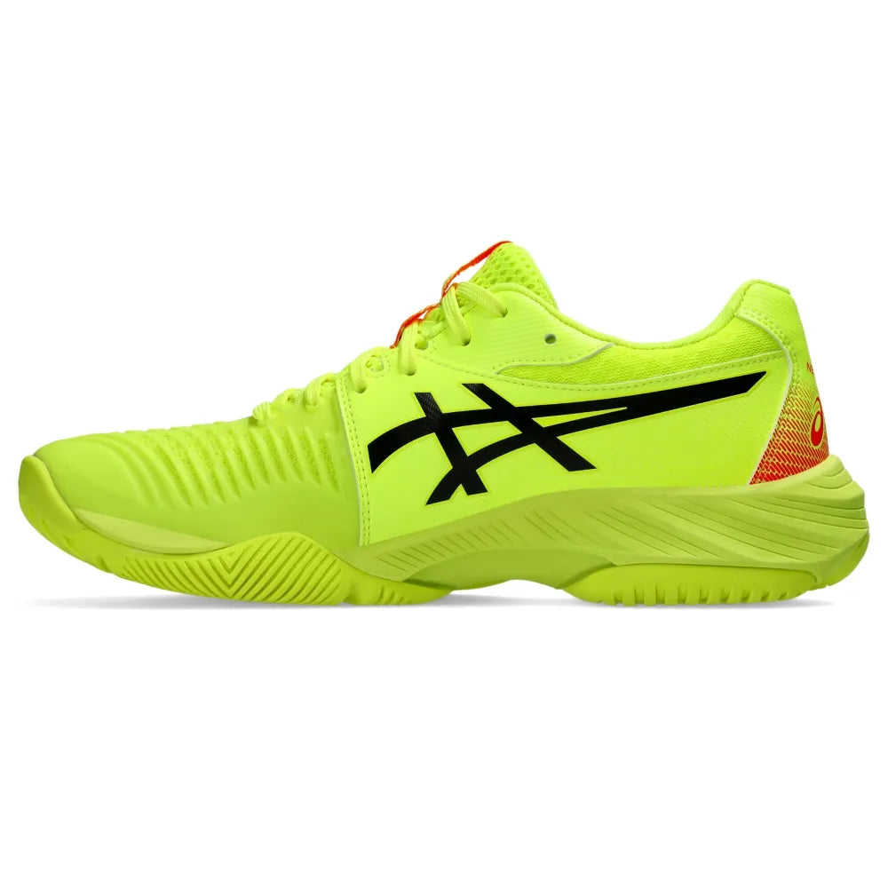 Tênis ASICS Netburner Ballistic FF 3 Paris Masculino Vôlei - Amarelo/Preto