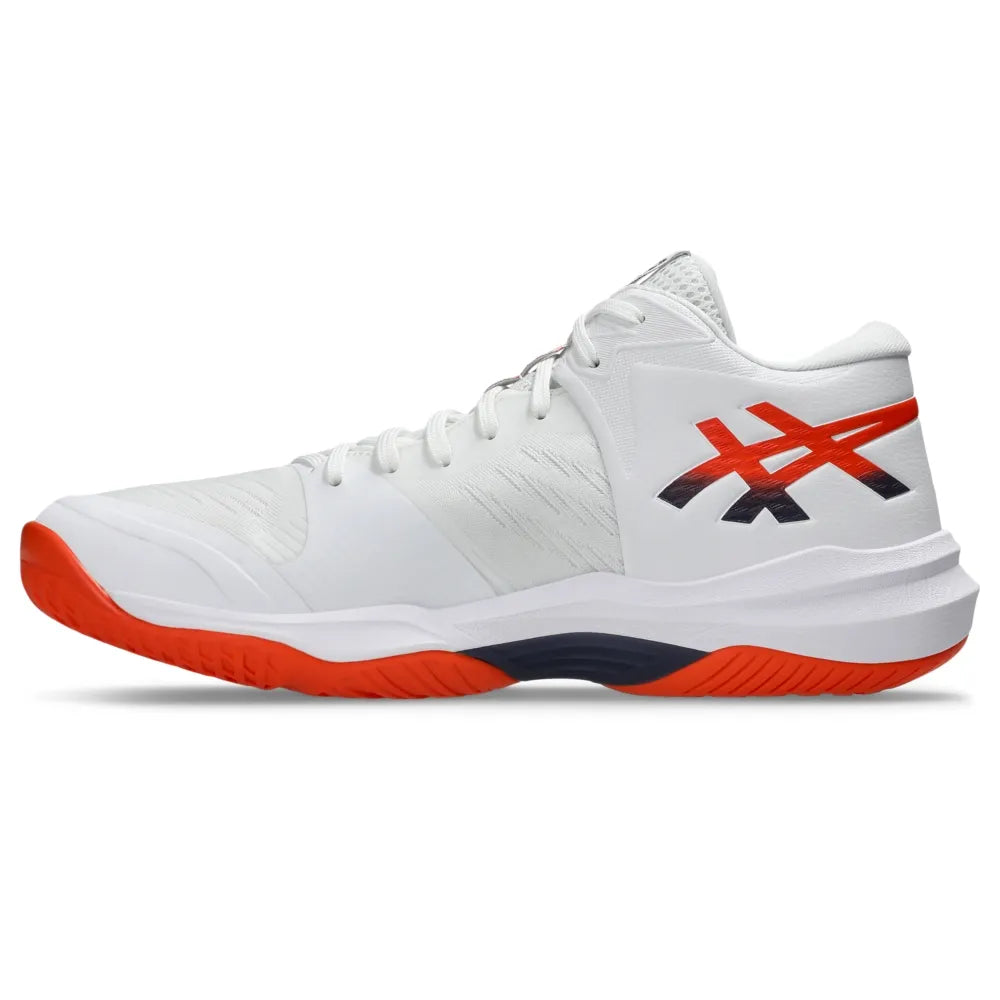 Tênis ASICS Sky Elite FF MT 3 Masculino Vôlei - Branco/Laranja
