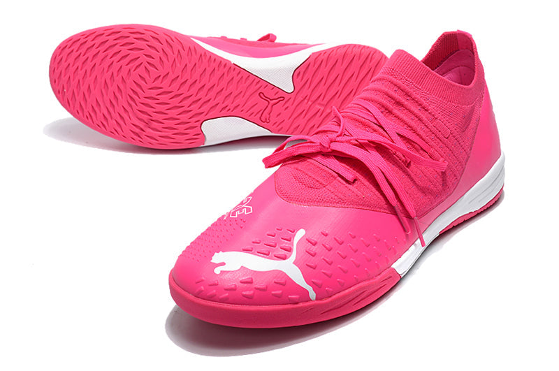 Chuteira Puma Future 7 MATCH Futsal - Rosa
