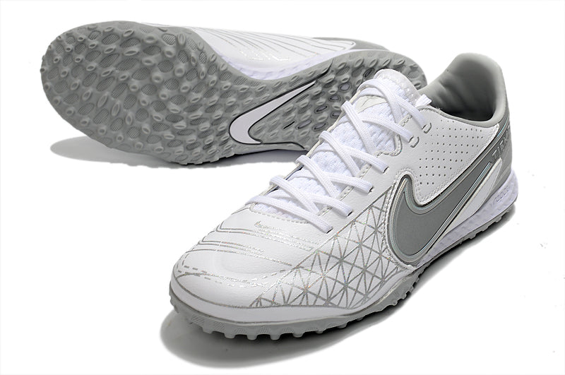 Chuteira Nike React Tiempo Legend 9 Pro Society - Branco