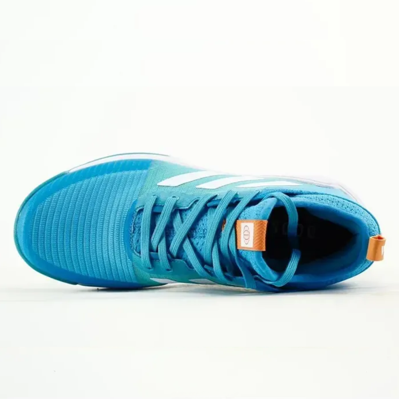 Tênis Adidas Crazyflight Mid Vôlei - Branco - Azul