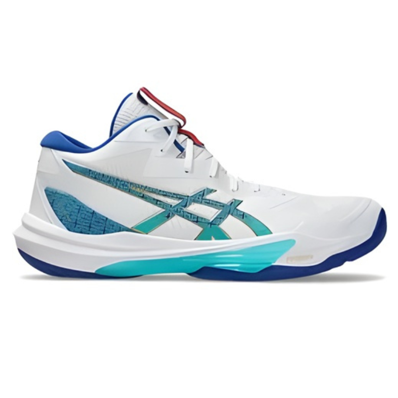 Tênis ASICS Sky Elite FF MT 3 - Branco - Azul – Zene Sports