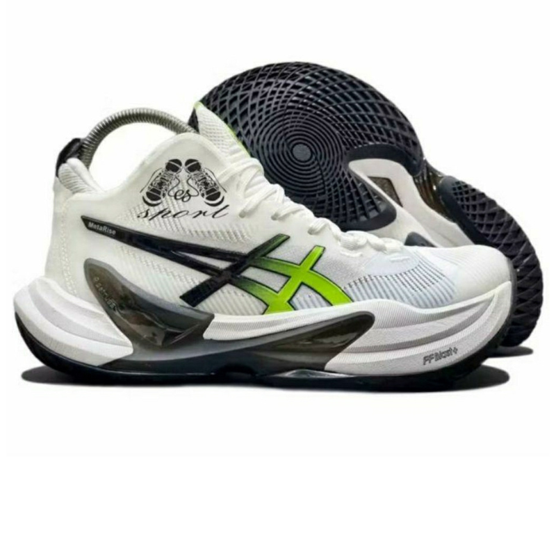 Tênis Asics Metarise 2 Paris Vôlei Indoor Original - Branco - Verde