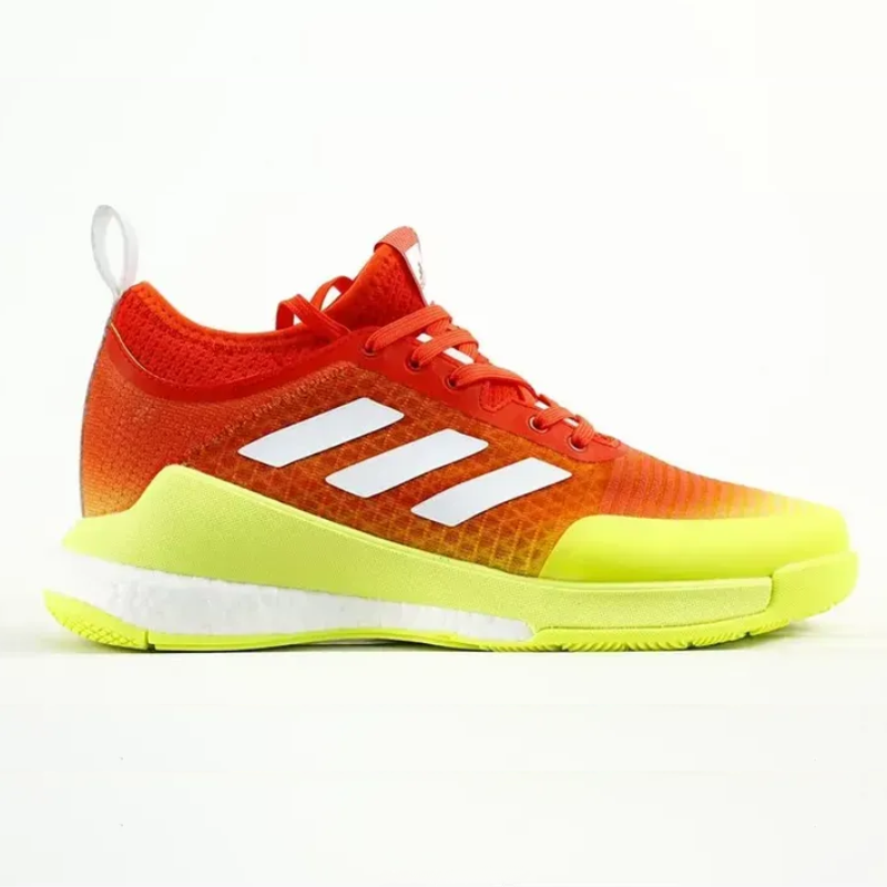 Tênis Adidas Crazyflight Mid Vôlei - Vermelho - Amarelo – Zene Sports