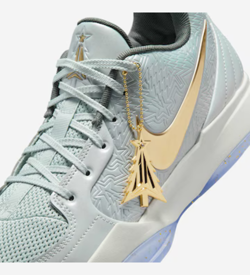 Tênis Nike Ja 2 Tree Top Light Silver Metallic Gold Unissex