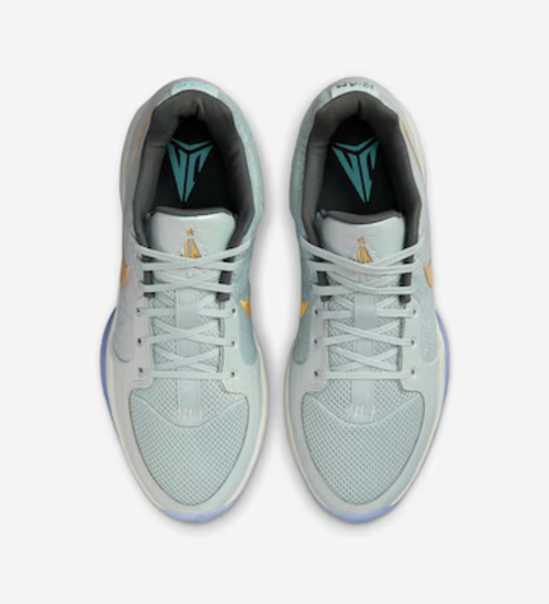 Tênis Nike Ja 2 Tree Top Light Silver Metallic Gold Unissex