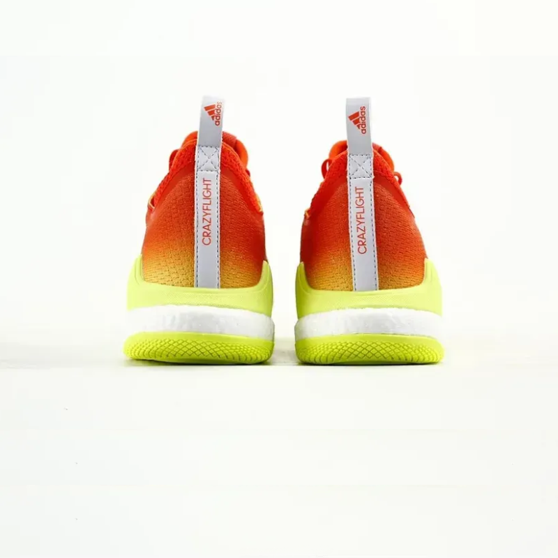 Tênis Adidas Crazyflight Mid Vôlei - Vermelho - Amarelo