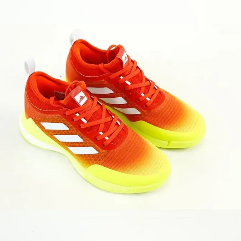 Tênis Adidas Crazyflight Mid Vôlei - Vermelho - Amarelo