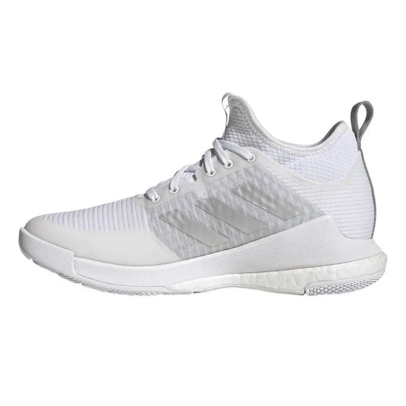 Tênis Adidas Crazyflight Mid Vôlei - Branco - Prata