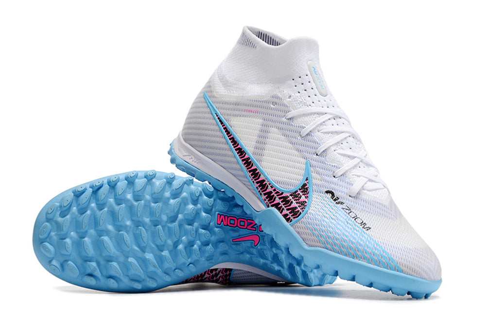 Chuteira Nike Air Zoom Mercurial Superfly IX Elite Society - Branco