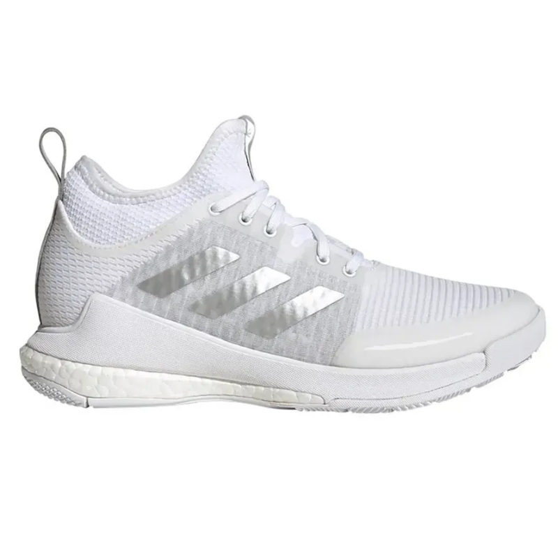 Tênis Adidas Crazyflight Mid Vôlei - Branco - Prata