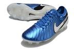 Chuteira Nike Tiempo 10 Elite Campo - Azul
