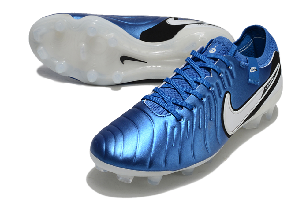 Chuteira Nike Tiempo 10 Elite Campo - Azul