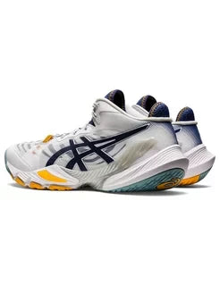 Tênis Asics Metarise 1 - Branco - Azul - Amarelo