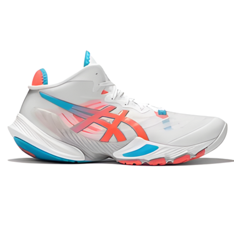 Tênis Asics Metarise Tokyo Vôlei - Azul - Branco - Laranja