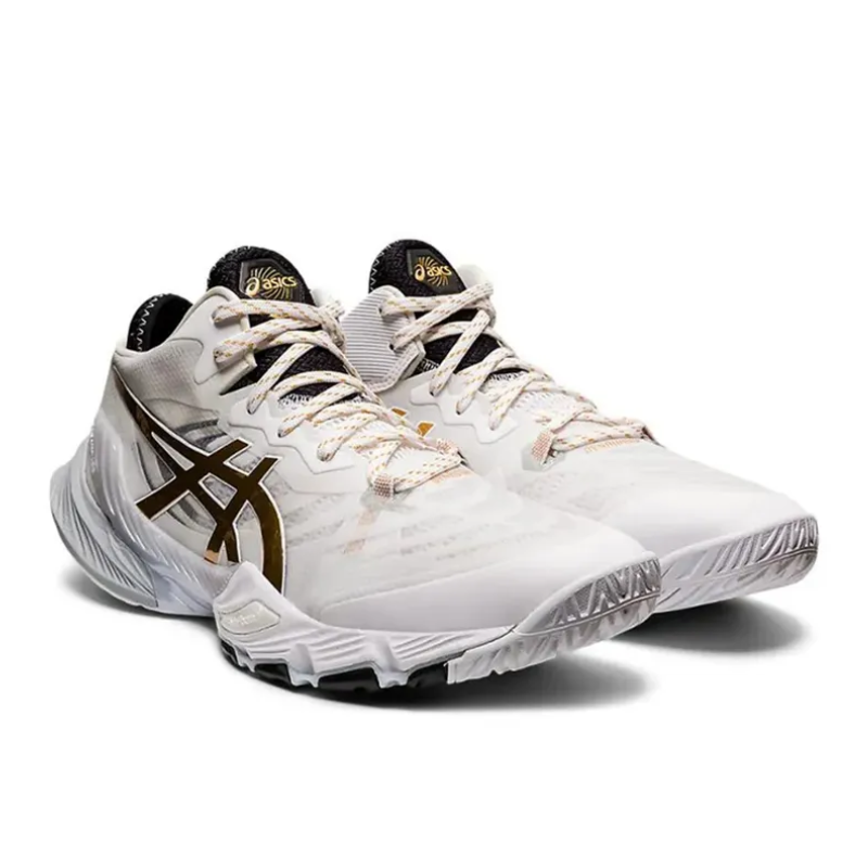 Tênis Asics Metarise Tokyo Vôlei - Branco - Dourado – Zene Sports Tênis Asics Metarise Tokyo Vôlei - Branco - Dourado – Zene Sports