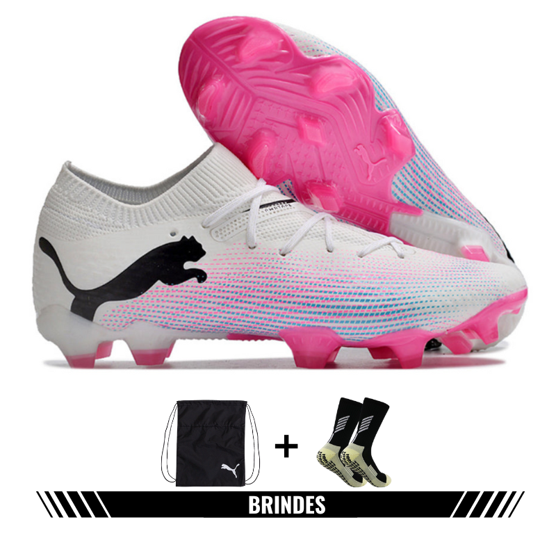 Chuteira Puma FUTURE 7 PRO Campo - Branco